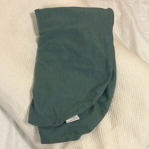 Snuggle Me Organic original lounger cover in “moss”